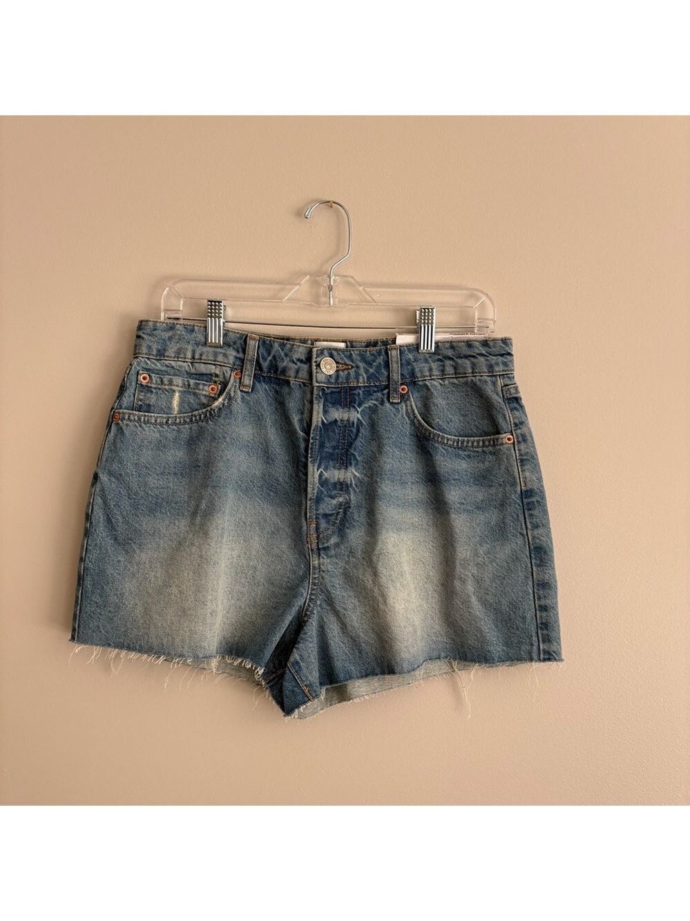 BDG High Waist Summer Cutoff Denim Shorts Size 31 NWT